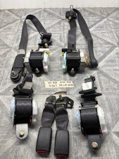 02-06 Acura Rsx Type S Front Rear Seat Belt Set Rear Buckles Black Oem 04