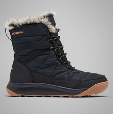 Columbia Women's Minx Shorty IV Winter Boots Black Elk Waterproof Authentic Seal