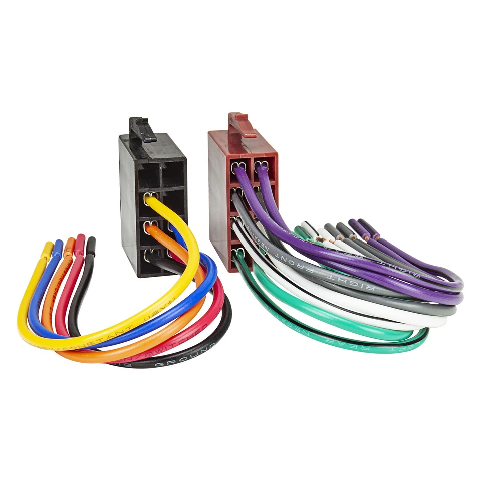 Cavo Adattatore Universale Autoradio ISO Spina Tensione 4 Altoparlanti Autoradio - Immagine 2 di 2