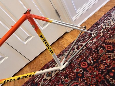 1989 Eddy Merckx Corsa Extra Team frameset, Joe Bell paint!! 55