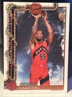 2025-26 Topps Holiday Basketball Edition Exclusive Rc Alijah Martin