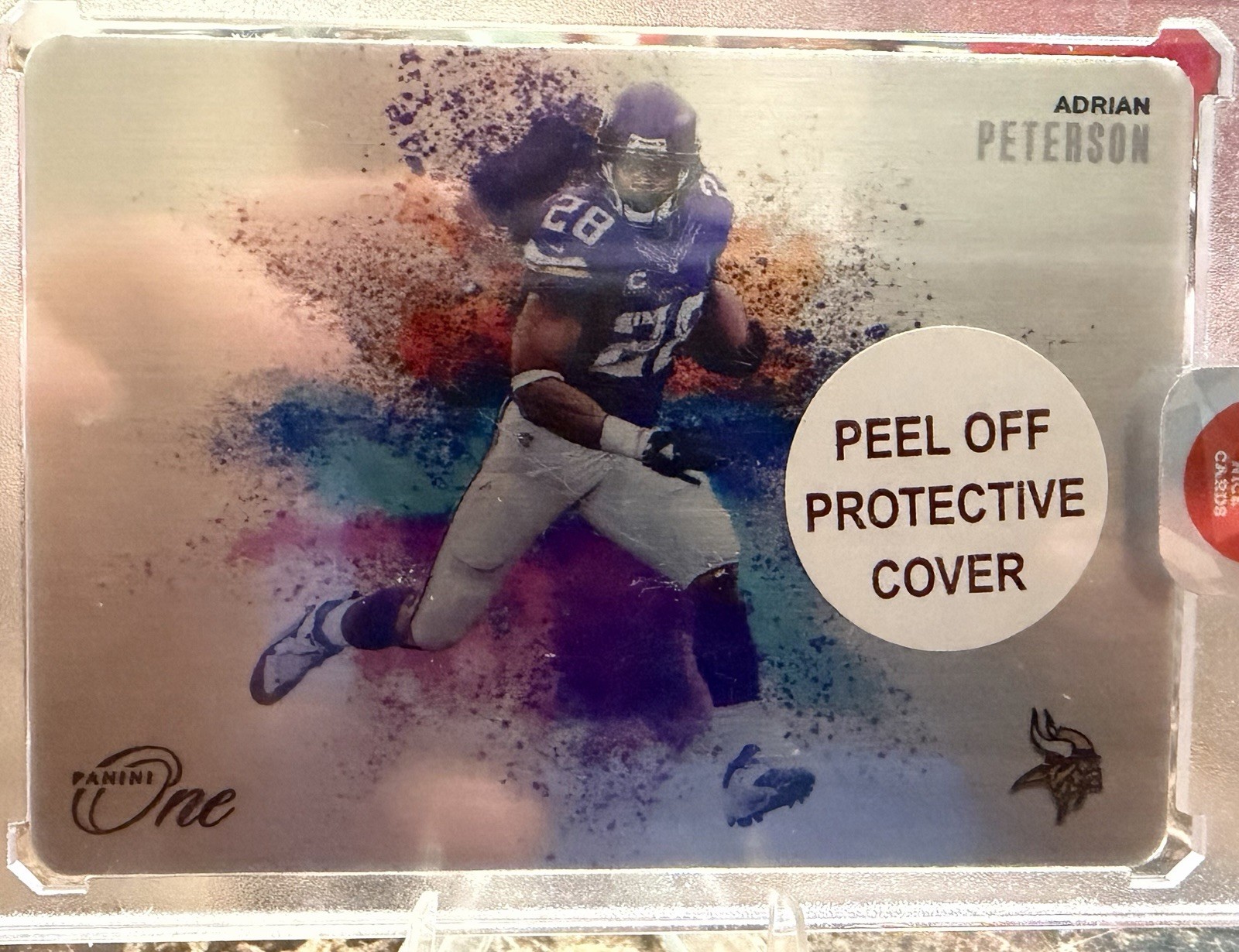 2024 Panini One Adrian Peterson Colorblast