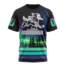 Personalized Tucson Roadrunners Special With Northern Lights Design Hockey Fans