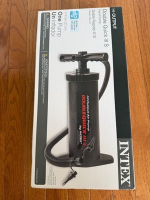 Sealed - Intex Double Quick III S Hand Pump - 2.8 L / Cycle