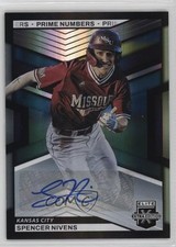 2023 Elite Extra Edition Prime Numbers A Signatures Spencer Nivens Auto 1r1k