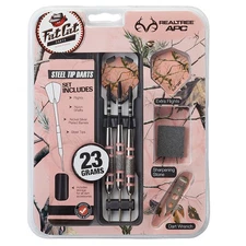 Fat Cat Realtree APC Pink Steel Tip Darts 23 Grams