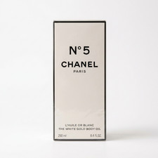 CHANEL NO 5 THE WHITE GOLD BODY OIL 250 ML / 8.4 OZ