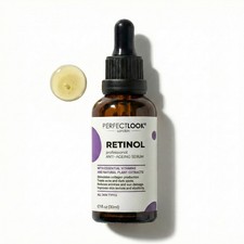 Pure Retinol Serum 0.25% with Hyaluronic Acid, Vitamin E & Natural Ingredients