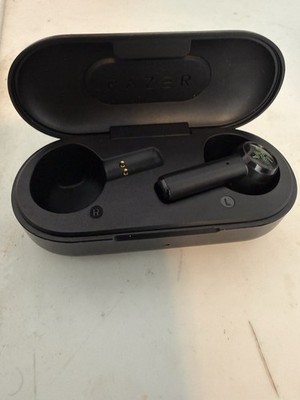 Razer Hammerhead True Wireless Bluetooth Earbuds Built-In Mic Case Black