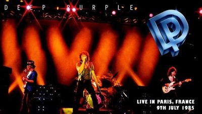 Deep Purple Live In Paris France 7-9-1985 Concert DVD Free Shipping