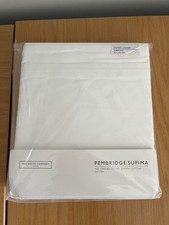 The White Company Pembridge Supima Super King Bettbezug 400 F&auml;den NEU