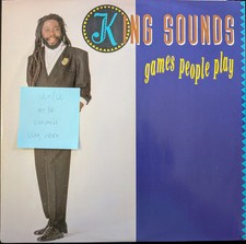 King Sounds Games People Play Vinyl Record 12" VG+/VG KSID 009 1987