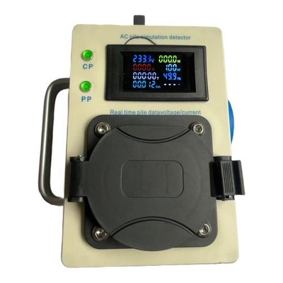 AC Charging Pile Simulation Tester for Electric Vehicle Charging Socket Testing