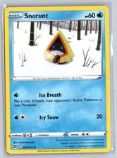 Snorunt 034/172 Common Brilliant Stars Pokemon Lightly Played