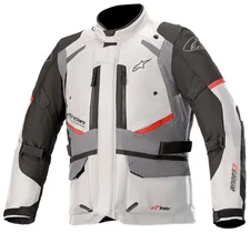 Alpinestars Andes V3 Mens Drystar Motorcycle Jacket Ice Gray/Dark Gray