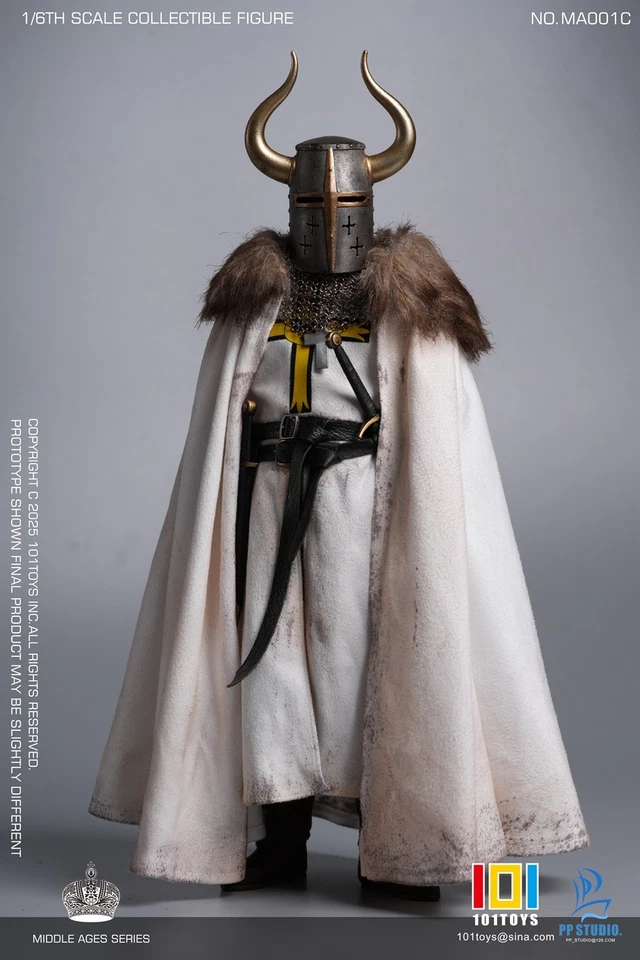 101TOYS X PP STUDIO MA001C Middle Ages Teutonic Grand Commandant 1/6 Figure - Image 2 of 4