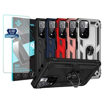 OUTDOOR-HÜLLE-FÜR-XIAOMI-REDMI-NOTE-11-XIAOMI-REDMI-NOTE-11-PRO Outdoor Panzer Hülle für Xiaomi Redmi Note 11 S 11 Pro Handy Case Displayglas