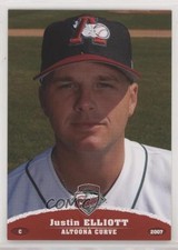 2007 Grandstand Altoona Curve Justin Elliott 0b5