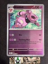 Pokemon Phantasmal Flames Granbull FOIL #038/094