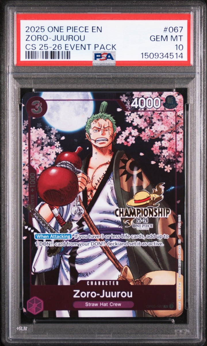 Zoro-Juurou (CS 25-26 Event Pack) OP05-067 One Piece Promotion