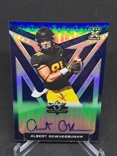 2020 Leaf Valiant blue /25 Albert Okwuegbunam #BA-AO2 Auto