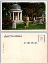 Vtg Andrew Jackson's Hermitage Burying Ground Lebanon TN Postcard Curteich
