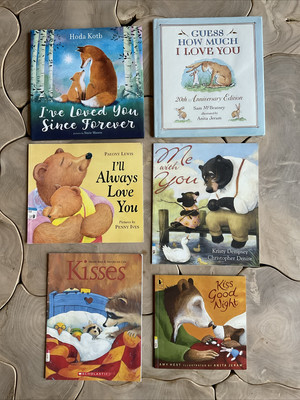 Children s Book Lot About A Parents Love 6 Books Guess How Much I Love You