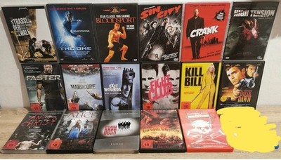 21 FILME PAKET - Horror und Action - FSK 18 Paket DVD -