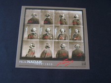 FRANCE  BLOC  FELIX NADAR  F 5392  OU POUR TIMBRES 5392 A 5395
