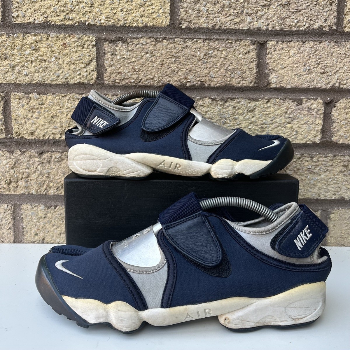 Nike Air RIFTS Navy Blue Mens Trainers Ninja Tabi Split Toe