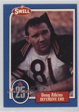 1988 Swell Football Greats Hall of Fame Wrong Back Len Dawson Doug Atkins 0kb5