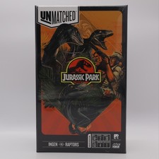 Unmatched Jurassic Park Ingen Vs. Raptors Board Game Restoration Games