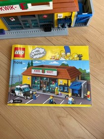 LEGO The Simpsons The Kwik-E-Mart 71016 In 2015 Used Retired W/Manual As Is