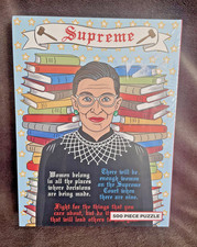 SUPREME - Ruth Bader Ginsburg Jigsaw Puzzle - 500 pcs - The Found - NEW & SEALED
