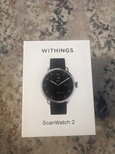 Withings ScanWatch 2 Hybrid Smart Watch Heart Health Fitness Tracker 42mm NEW 