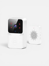 Wireless WiFi Video Doorbell Camera 2 Way Audio IR Night Vision Smart Life App
