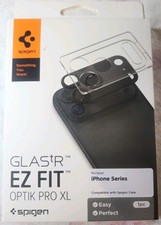 Spigen GLAS.tR EZ Fit Optik Pro XL iPhone Series Camera Lens Protector 9H new