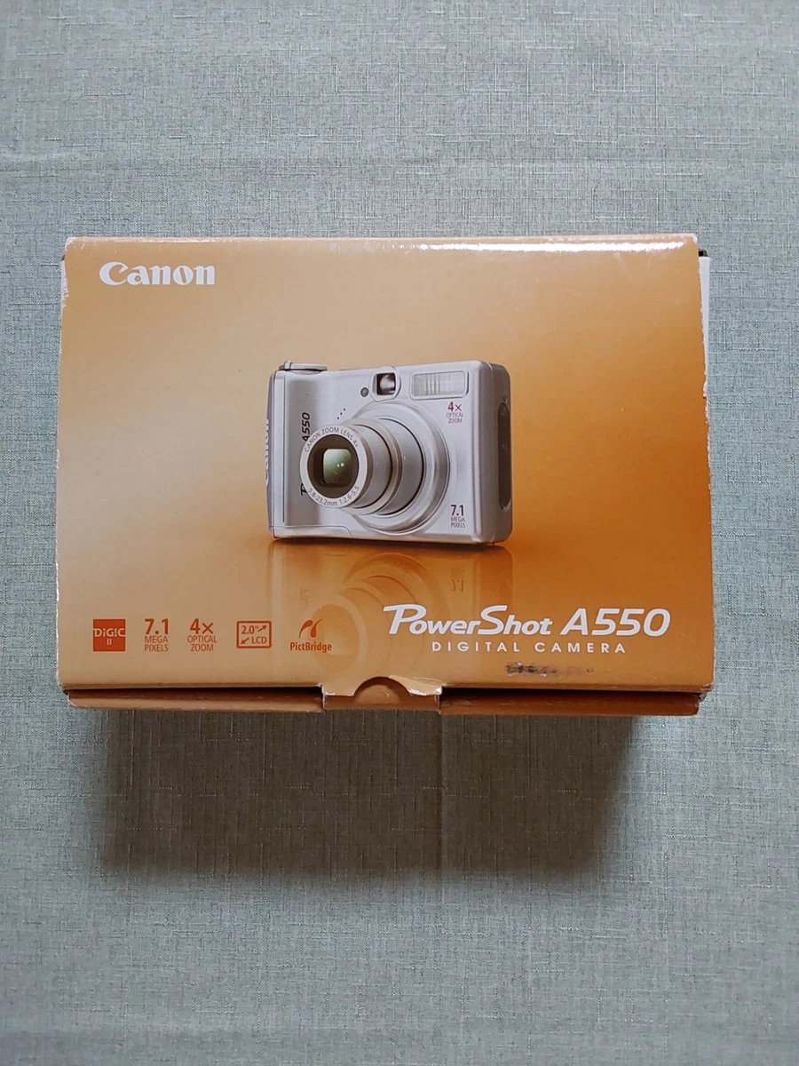 Canon PowerShot Canon Powershot A550 Digital Cameras for Sale