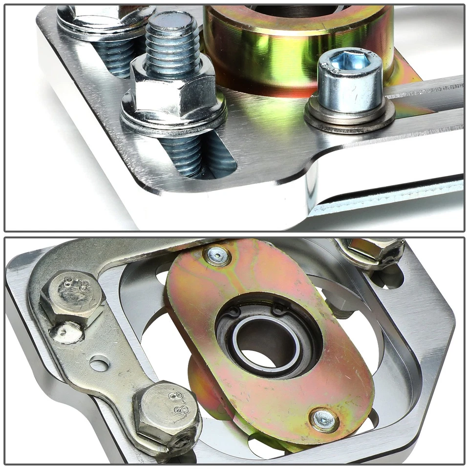 KIT PLACAS GIRATORIAS AJUSTABLES DELANTERAS +/-3.0 CAMBER +/-2.0 FORD MUSTANG 90-93 Foto 4 de 4