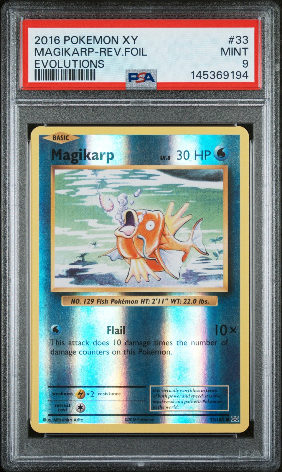 Magikarp Reverse Holo #33