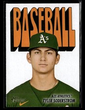 2021 Topps Heritage Minor League #72TPCC-6 Tyler Soderstrom 1972 Pack Cover Card
