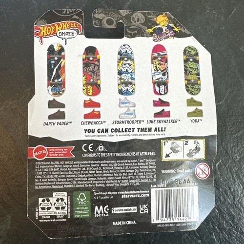 Hot Wheels Skate Star Wars Yoda Finger Board - Picture 2 of 2