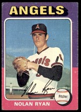 Nolan Ryan 1975 Topps #500 California Angels
