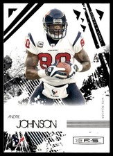 Andre Johnson 2009 Donruss Rookies & Stars #38 Texans NFL READ FREE SHIPPING