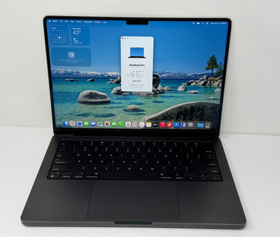 2023 Apple MacBook Pro 14'' M3 Pro 18GB 512GB  14C GPU MRX33LL/A Black A2992 READ