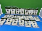 LOT OF 20 Ortronics OR-40300548-88 TracJack Faceplate 2 Port Single Gang White