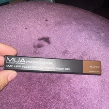 Makeup Academy MUA Amp Up Your Brows Tinted Fiber Gel Blonde NIB DISCONTINUED 