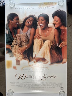 WAITING TO EXHALE 1995 Authentic Vtg Movie Poster 27x40  S/S Rolled NEAR MINT