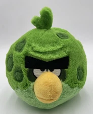 Commonwealth Toy Rovio Angry Birds Space Green Terrence Plush 6”- NO SOUND