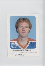 1982-83 Red Rooster Edmonton Oilers Grocery Store Issue Randy Gregg #21 0f8